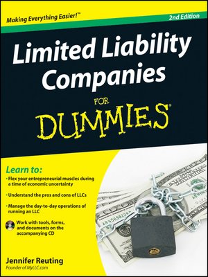cover image of Limited Liability Companies For Dummies